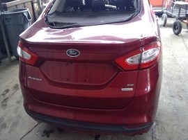 2016 FORD FUSION, BURGUNDY, SE MODEL, 1.5L, TURBO, AT.  F25230